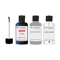 lacquer clear coat bmw 6 Series Imperial Blue Code Wa89 Touch Up Paint Scratch Stone Chip