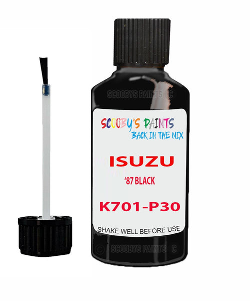 Touch Up Paint For ISUZU ISUZU ( OTHERS ) '87 BLACK Code K701-P301-0 Scratch Repair
