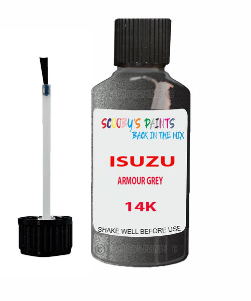 Touch Up Paint For ISUZU PICK UP TRUCK ARMOUR GREY Code 14K Scratch Repair