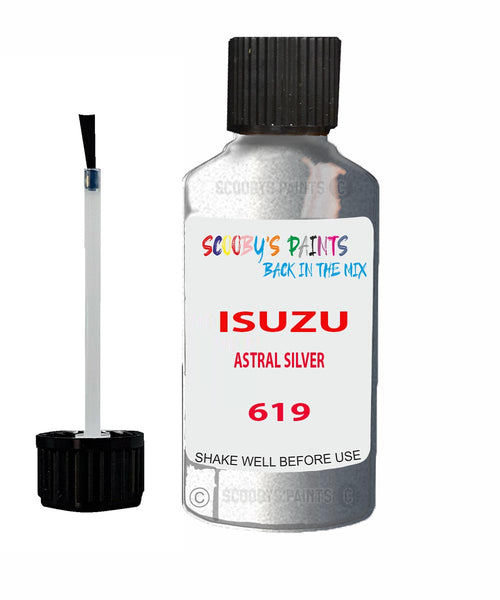 Touch Up Paint For ISUZU ISUZU ( OTHERS ) ASTRAL SILVER Code 619 Scratch Repair