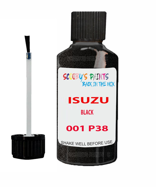 Touch Up Paint For ISUZU ISUZU ( OTHERS ) BLACK Code 001 P38 Scratch Repair