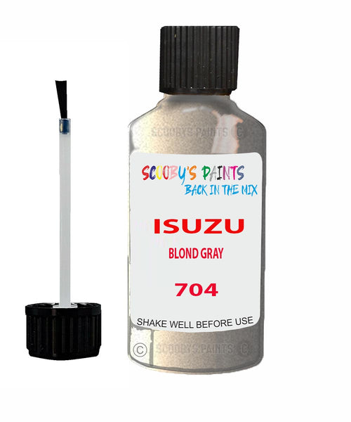 Touch Up Paint For ISUZU ISUZU ( OTHERS ) BLOND GRAY Code 704 Scratch Repair