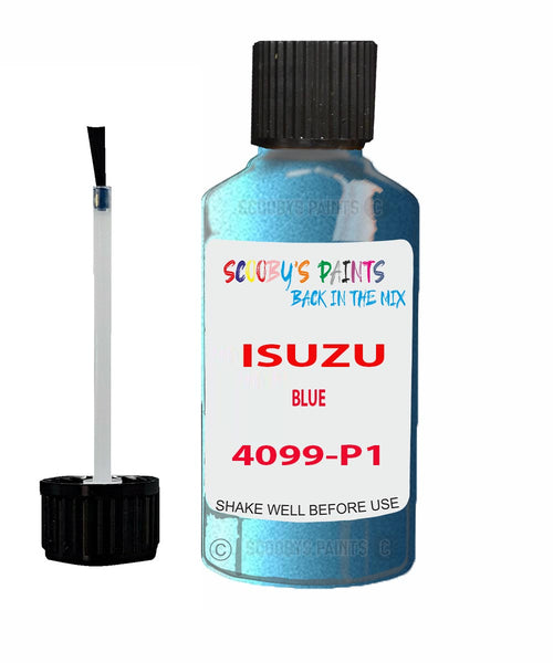 Touch Up Paint For ISUZU PICK UP TRUCK BLUE Code 4099-P1 Scratch Repair