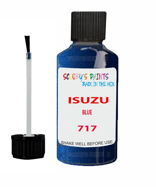 Touch Up Paint For ISUZU PICK UP TRUCK BLUE Code 717 Scratch Repair