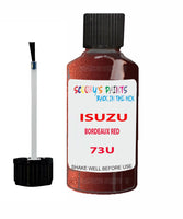 Touch Up Paint For ISUZU MIDI BORDEAUX RED Code 73U Scratch Repair