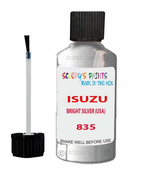 Touch Up Paint For ISUZU ISUZU ( OTHERS ) PHANTOM GRAY Code 835 Scratch Repair