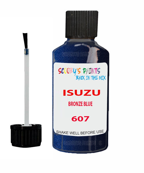 Touch Up Paint For ISUZU ISUZU ( OTHERS ) BRONZE BLUE Code 607 Scratch Repair