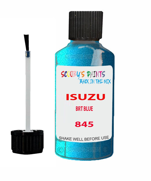 Touch Up Paint For ISUZU TRUCK BRT BLUE Code 845 Scratch Repair