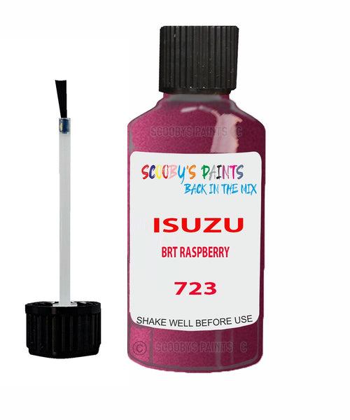 Touch Up Paint For ISUZU AMIGO BRT RASPBERRY Code 723 Scratch Repair