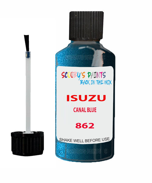 Touch Up Paint For ISUZU RODEO CANAL BLUE Code 862 Scratch Repair