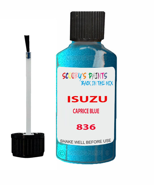 Touch Up Paint For ISUZU ISUZU ( OTHERS ) OYSTER WHITE Code 836 Scratch Repair