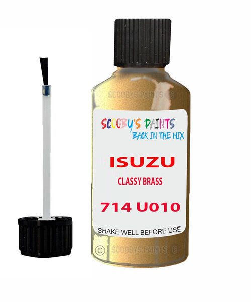 Touch Up Paint For ISUZU TF CLASSY BRASS Code 714 U010 Scratch Repair