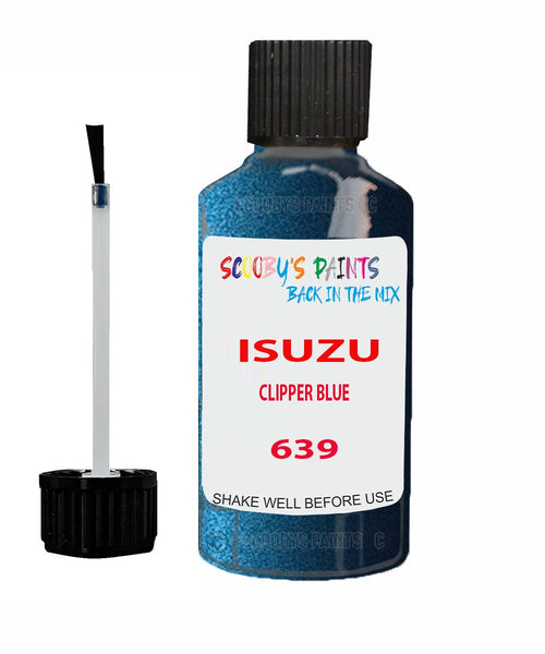 Touch Up Paint For ISUZU RODEO CLIPPER BLUE Code 639 Scratch Repair