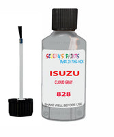 Touch Up Paint For ISUZU ISUZU ( OTHERS ) CLOUD GRAY Code 828 Scratch Repair