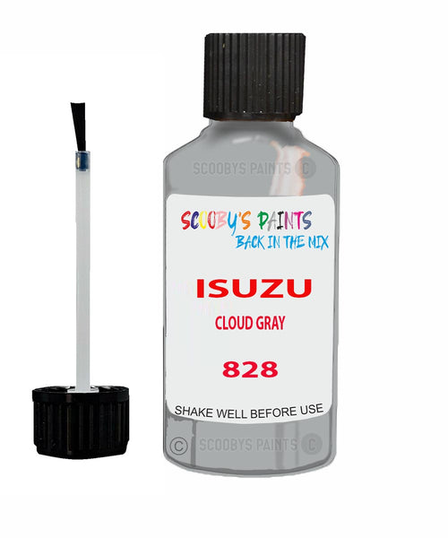 Touch Up Paint For ISUZU AMIGO CLOUD GRAY Code 828 Scratch Repair