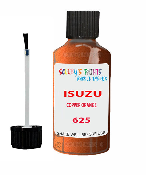 Touch Up Paint For ISUZU HIGHLANDER COPPER ORANGE Code 625 Scratch Repair