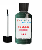 Touch Up Paint For ISUZU TFR CYPRESS GREEN Code 611 Scratch Repair