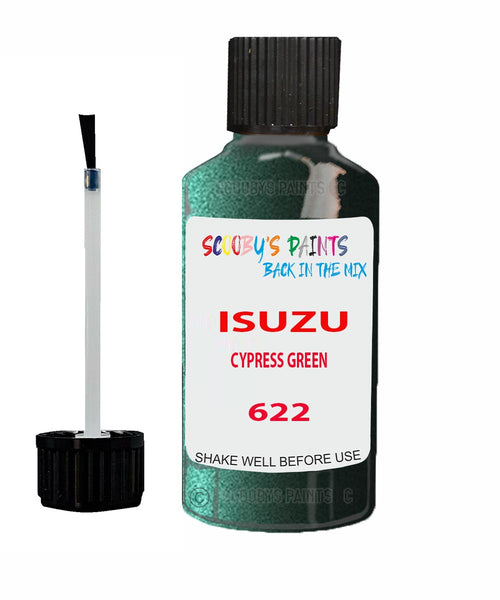 Touch Up Paint For ISUZU ISUZU ( OTHERS ) CYPRESS GREEN Code 622 Scratch Repair