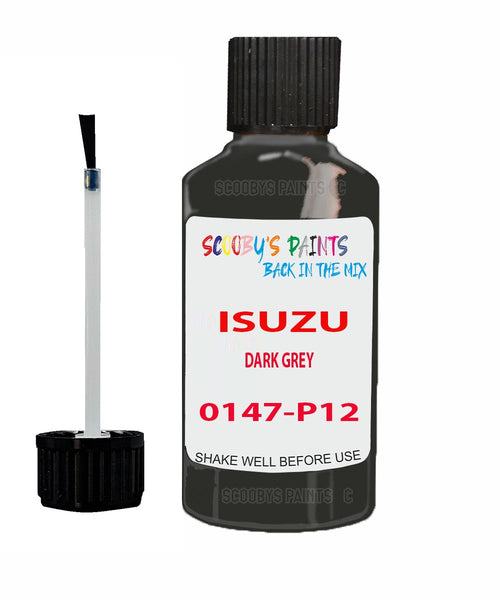Touch Up Paint For ISUZU TRUCK DARK GREY Code 0147-P12 Scratch Repair