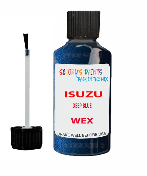 Touch Up Paint For ISUZU ISUZU ( OTHERS ) DEEP BLUE Code WEX Scratch Repair