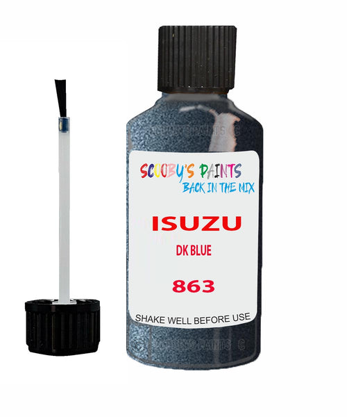 Touch Up Paint For ISUZU TRUCK DK BLUE Code 863 Scratch Repair