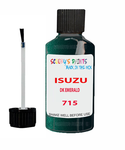 Touch Up Paint For ISUZU PICK UP TRUCK GARNET Code 715 Scratch Repair