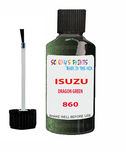 Touch Up Paint For ISUZU VEHICROSS DRAGON GREEN Code 860 Scratch Repair