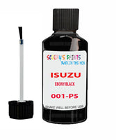 Touch Up Paint For ISUZU TROOPER EBONY BLACK Code 001-P5 Scratch Repair