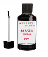Touch Up Paint For ISUZU JR EBONY BLACK Code 771 Scratch Repair