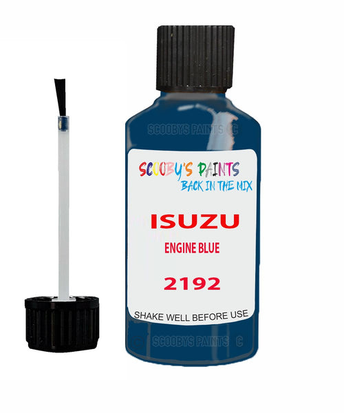 Touch Up Paint For ISUZU ISUZU ( OTHERS ) ENGINE BLUE Code 2192 Scratch Repair