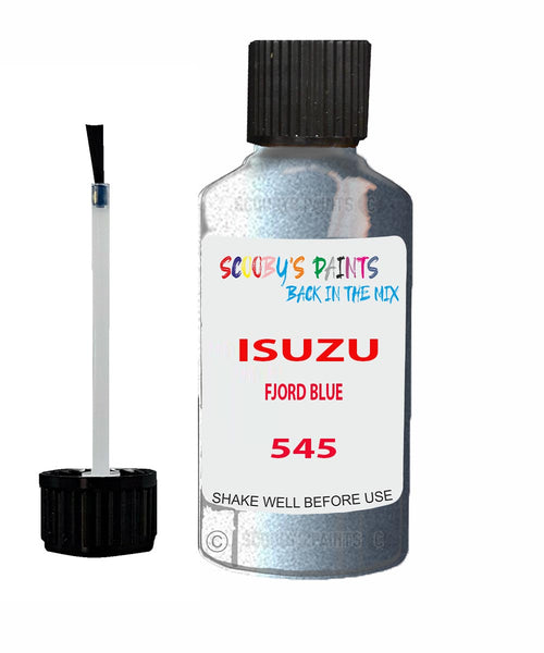 Touch Up Paint For ISUZU D-MAX FJORD BLUE Code 545 Scratch Repair