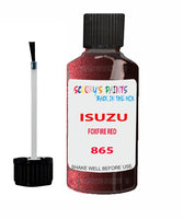 Touch Up Paint For ISUZU HIGHLANDER FOXFIRE RED Code 865 Scratch Repair