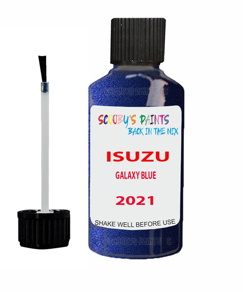 Touch Up Paint For ISUZU RODEO GALAXY BLUE Code 2021 Scratch Repair