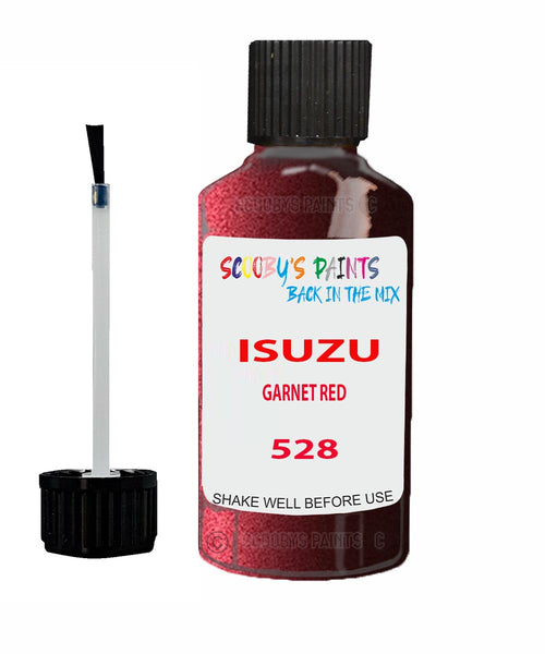 Touch Up Paint For ISUZU TF GARNET RED Code 528 Scratch Repair