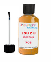 Touch Up Paint For ISUZU ISUZU ( OTHERS ) GOLDEN YELLOW Code 703 Scratch Repair