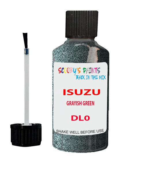 Touch Up Paint For ISUZU ISUZU ( OTHERS ) GRAYISH GREEN Code DL0 Scratch Repair
