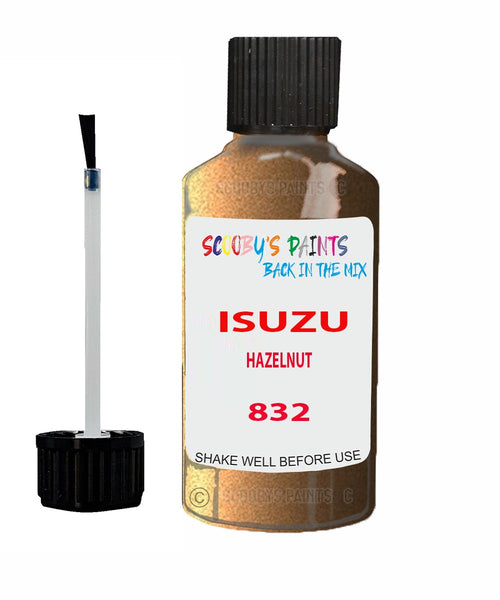 Touch Up Paint For ISUZU TROOPER HAZELNUT Code 832 Scratch Repair