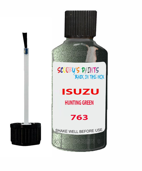 Touch Up Paint For ISUZU RODEO HUNTING GREEN Code 763 Scratch Repair