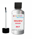 Touch Up Paint For ISUZU JJ HYPER SILVER Code 867 Scratch Repair
