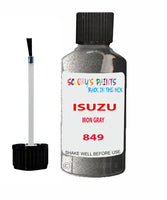Touch Up Paint For ISUZU JT IRON GRAY Code 849 Scratch Repair