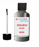 Touch Up Paint For ISUZU BIGHORN IRON GRAY Code 849 Scratch Repair