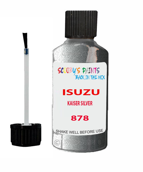 Touch Up Paint For ISUZU TF KAISER SILVER Code 878 Scratch Repair