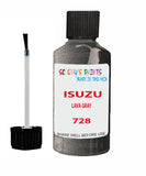 Touch Up Paint For ISUZU ISUZU ( OTHERS ) LAVA GRAY Code 728 Scratch Repair