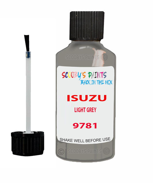 Touch Up Paint For ISUZU ISUZU ( OTHERS ) LIGHT GREY Code 9781 Scratch Repair