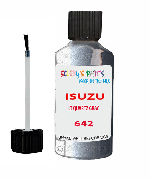 Touch Up Paint For ISUZU TFS LT QUARTZ GRAY Code 642 Scratch Repair