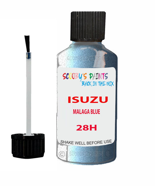 Touch Up Paint For ISUZU ISUZU ( OTHERS ) MALAGA BLUE Code 28H Scratch Repair