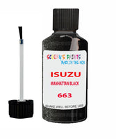 Touch Up Paint For ISUZU AXIOM MANHATTAN BLACK Code 663 Scratch Repair