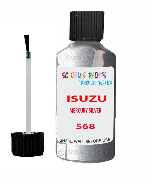 Touch Up Paint For ISUZU D-MAX MERCURY SILVER Code 568 Scratch Repair