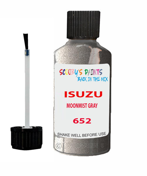 Touch Up Paint For ISUZU PANTHER MOONMIST GRAY Code 652 Scratch Repair