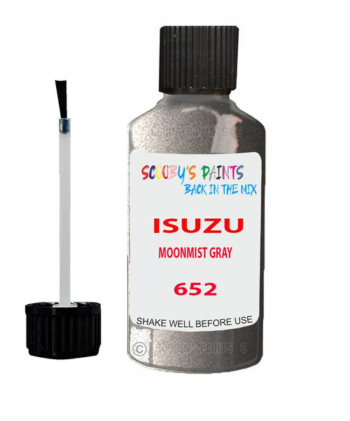 Touch Up Paint For ISUZU CROSSWIND MOONMIST GRAY Code 652 Scratch Repair